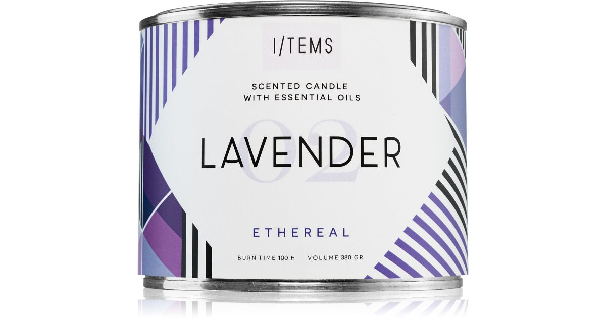 Lumânare parfumată I/TEMS Essential Lavender for Outdoors 380 g