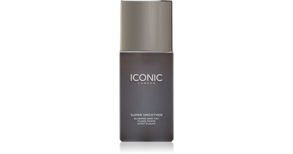 ICONIC London Super Smoother Blurring lett fuktighetsgivende foundation i Warm Rich farge 30 ml