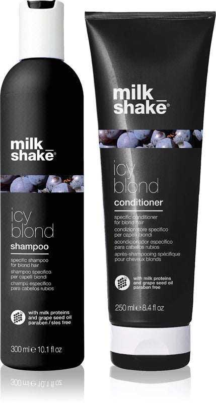 milk_shake® Icy Blond Duo Pack set per capelli biondi e con mèches