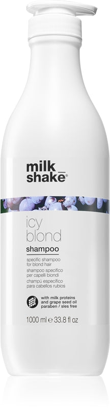 milk_shake® Icy Blond Shampoo shampoo anti-giallo per capelli biondi 1000 ml