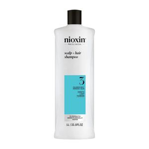 Nioxin Sistema 3 après-shampoing revitalisant pour cheveux fins colorés 1000 ml — Après-shampoing cheveux