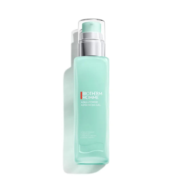 Biotherm Homme Aquapower Advanced Gel - Gel Idratante Viso Ultra Fresco - Pelli Normali E Miste 100 ML