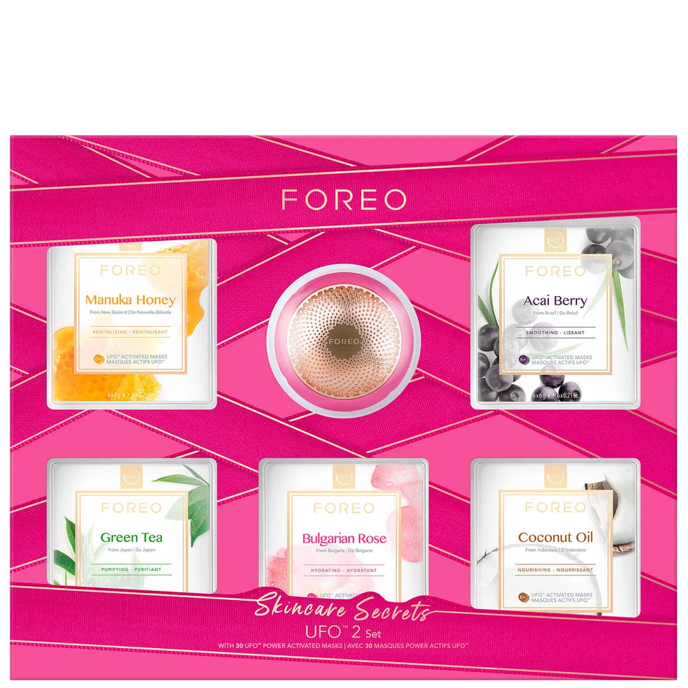 Foreo Skincare Secrets UFO 2 — set maschera viso e accessori
