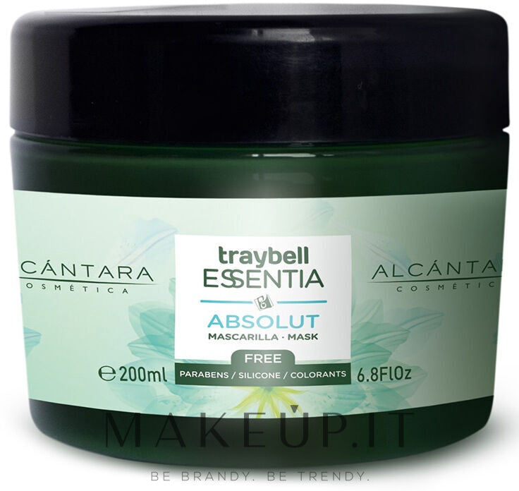 Maschera capelli Alcantara Cosmetica Traybell Essentia Absolut Mask 500 ml
