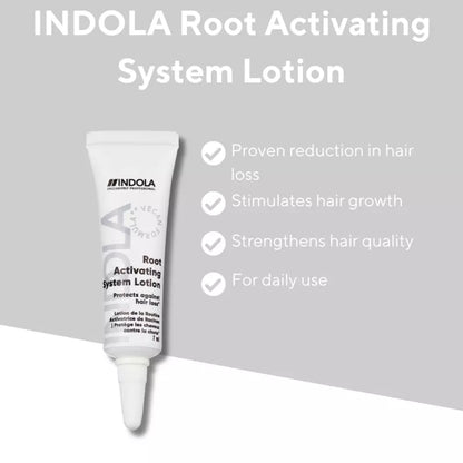 Indola Care &amp; Style Root Activating System — lozione attivante radici 8 x 7 ml