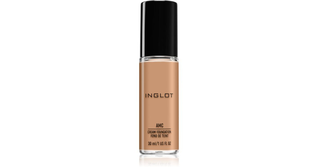 Inglot AMC fondotinta in crema per un look naturale colore LW500 30 ml