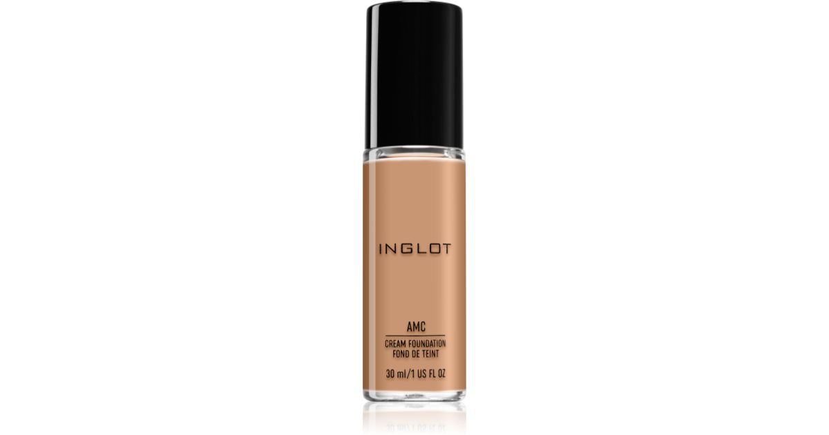 Inglot AMC Creme-Foundation für einen natürlichen Look, Farbe LW500, 30 ml