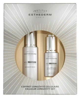 Institut Esthederm Age Proteom Advanced Siero 30 ml + Age Proteom Advanced Siero Occhi 15 ml — סרום לפנים ולעור מסביב לעיניים