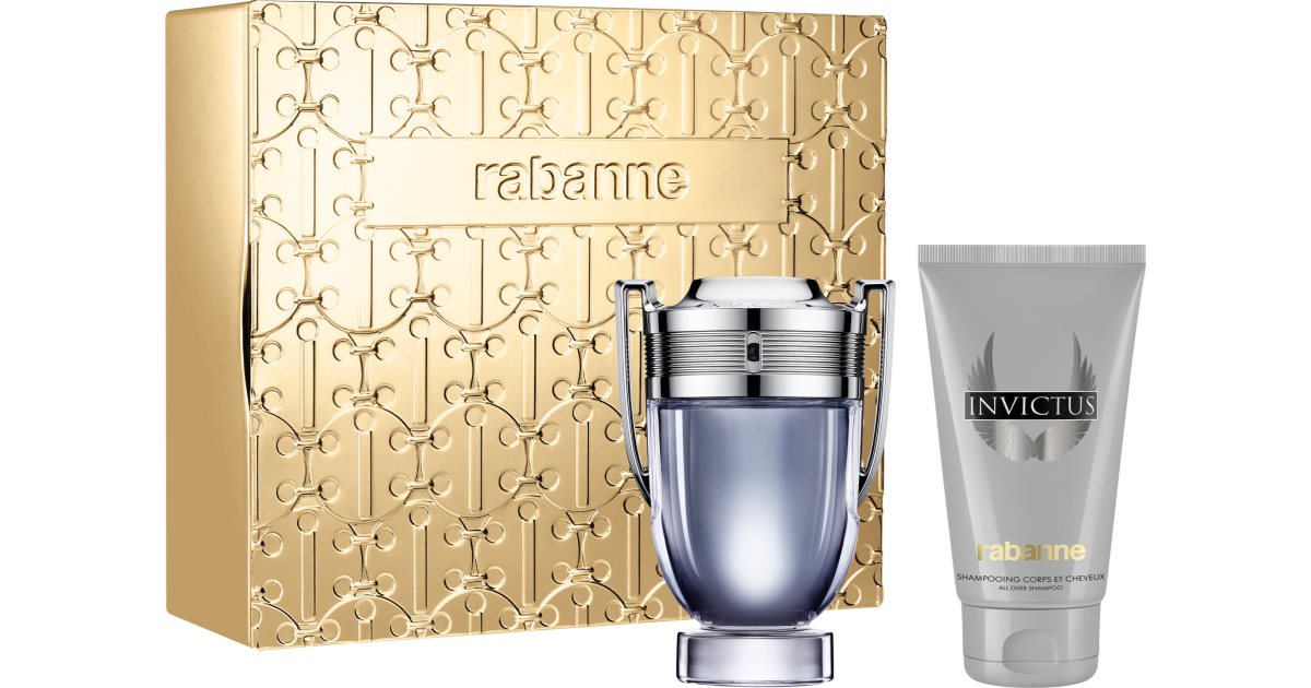 Rabanne Invictus: Regalo Speciale Uomo - Eau de Toilette 100ml + Gel Doccia Profumato 100ml