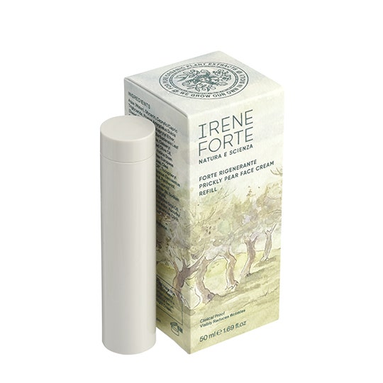 Irene Forte Kaktusfeigen-Gesichtscreme, 50 ml Nachfüllpackung