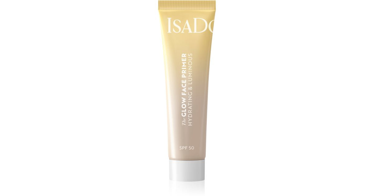 IsaDora 글로우 페이스 모이스처라이징 &amp; 루미너스 프라이머 SPF 50 30 ml