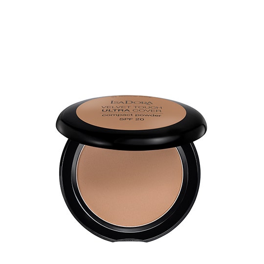 Isadora Velvet Touch Ultra Cover Compact Power SPF 20 68 Neutral Almond