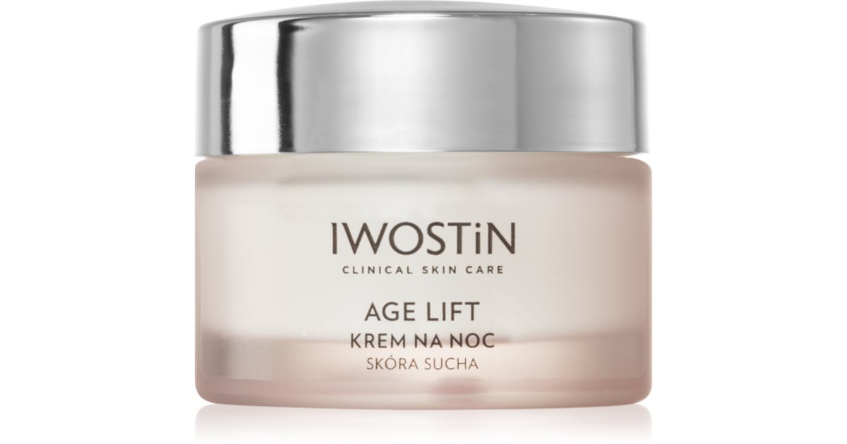 Iwostin Age Lift anti-rynke nattkrem for tørr hud 50 ml