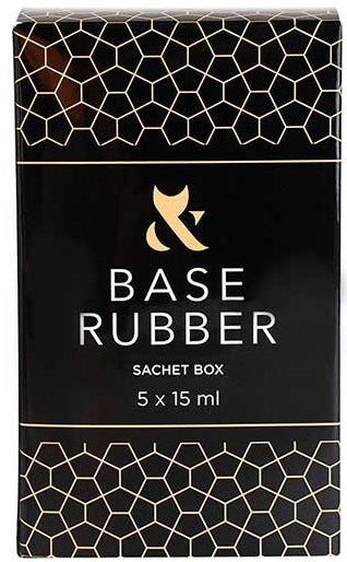 Set F.O.X Base Rubber Sachet Box (base/5x15ml)