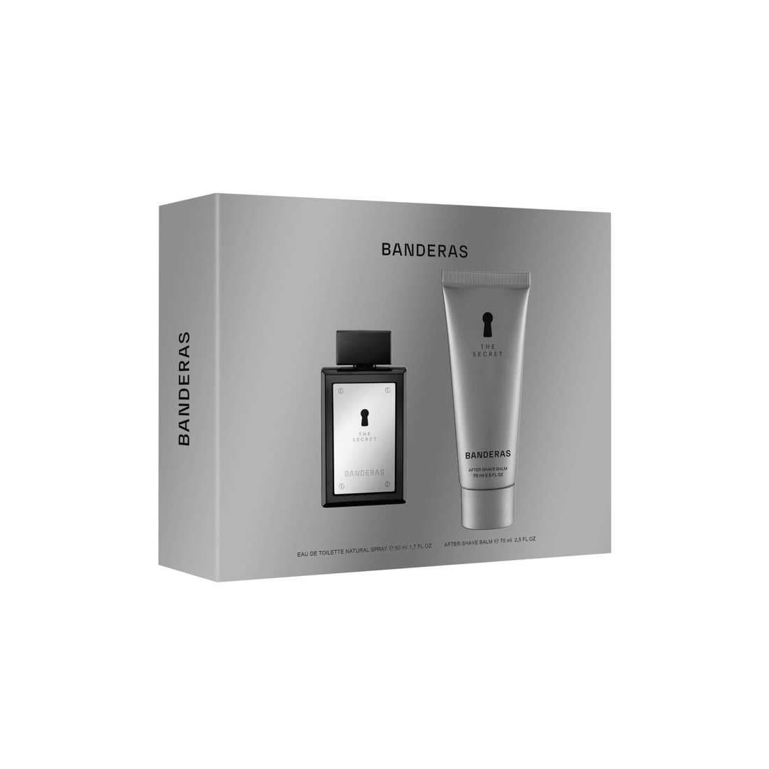 Banderas The Secret Set (edt/50ml + ash/balm/75ml)