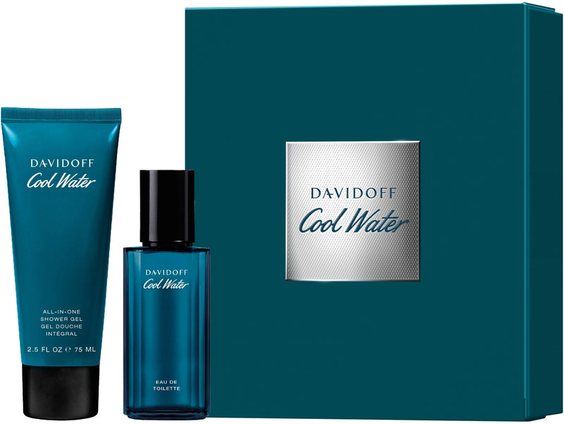Davidoff Cool Water Duo Gift Set (edt/40ml + gel/doccia/75ml)