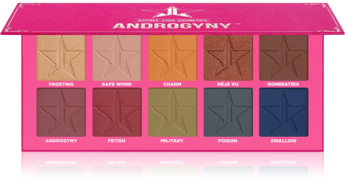 Jeffree Star Cosmetics لوحة ظلال العيون أندروجيني 10×2.52 جم