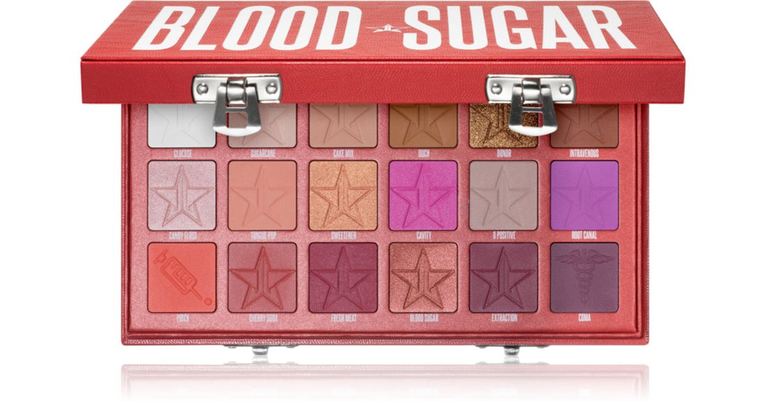 Jeffree Star Cosmetics Paletka očních stínů Blood Sugar 18x1,5g