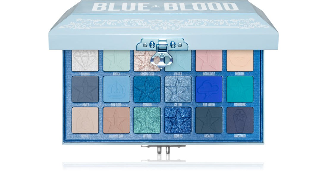 Jeffree Star Cosmetics Paletka očních stínů Blue Blood 18x1,5g