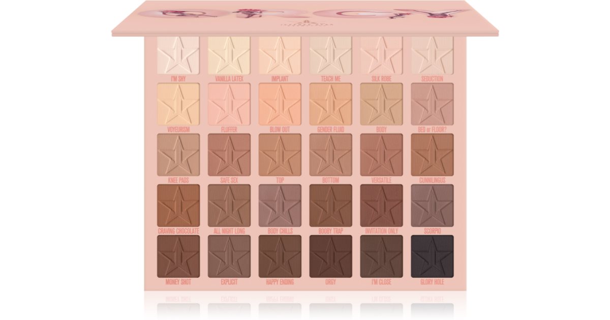 Jeffree Star Cosmetics Orgy Artistry palette di ombretti 30x1,5 g