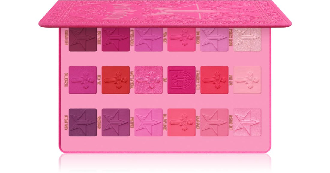 Jeffree Star Cosmetics Paletka očních stínů Pink Religion 27g