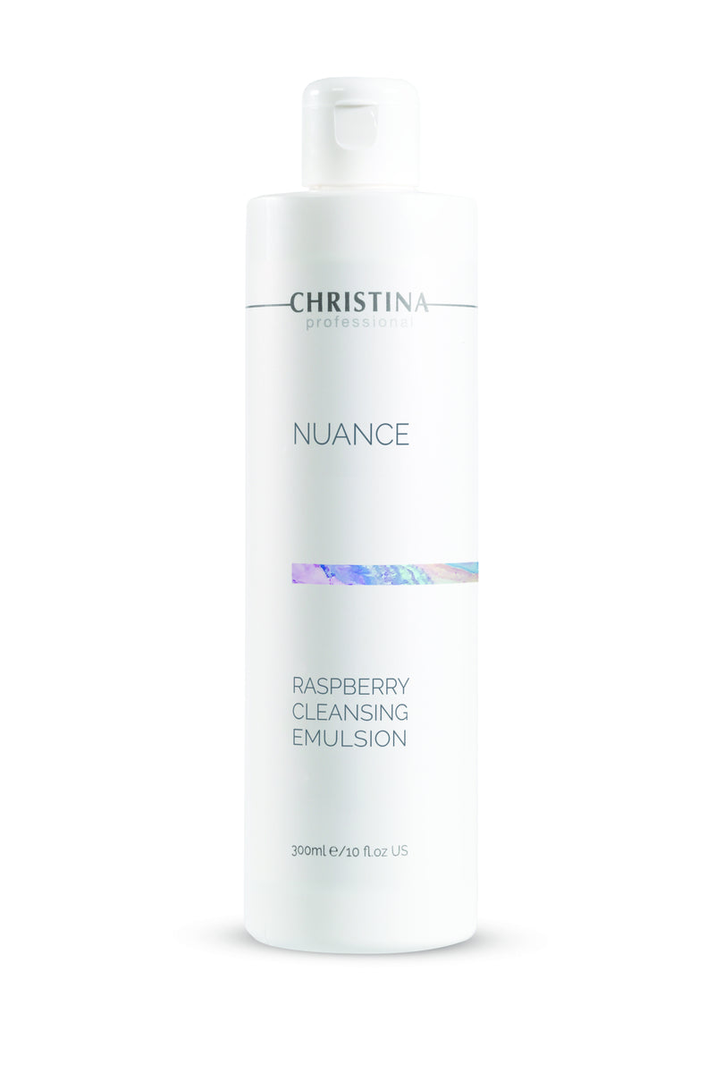 Emulsione detergente viso con estratto di lampone Christina Nuance Raspberry Cleansing Emulsion 300 ml