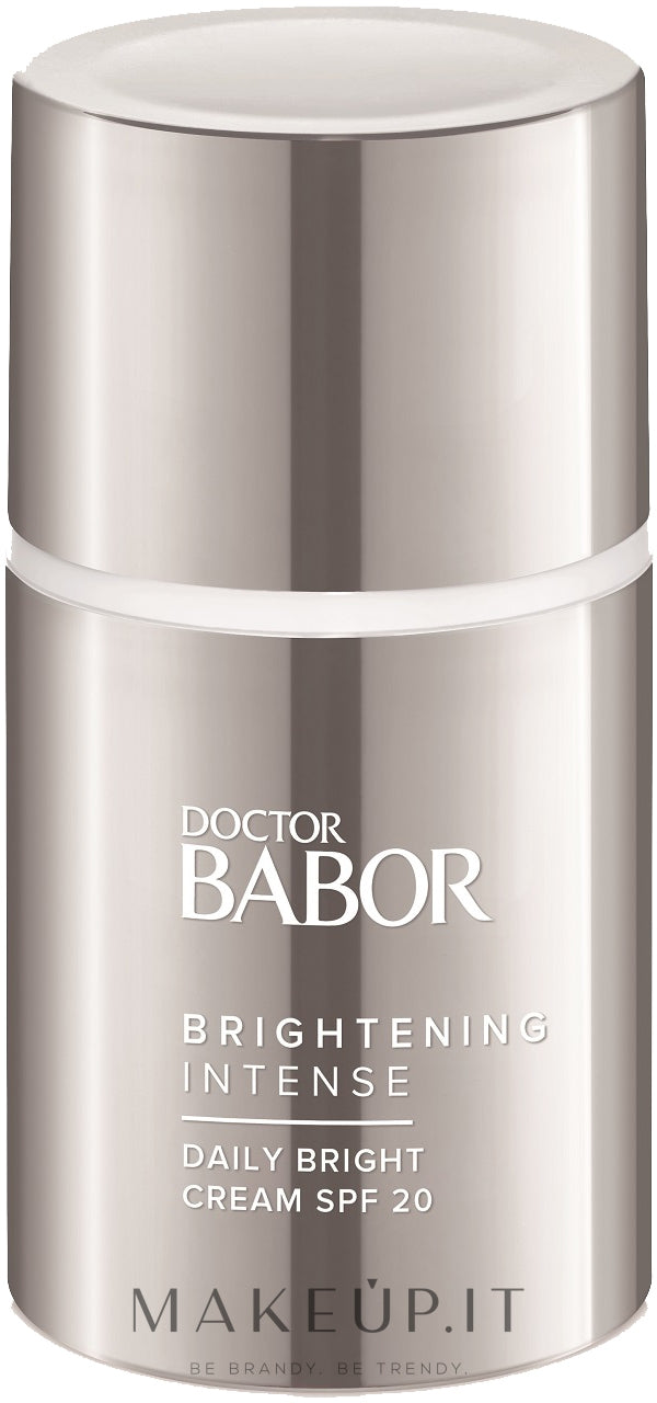 Crema viso schiarente Doctor Babor Brightening Intense Daily Bright Cream SPF20 50 ml