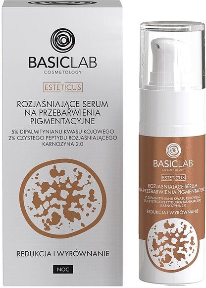 Basiclab Cosmetology Esteticus Siero Notte Contro le Macchie 30 ml — Siero