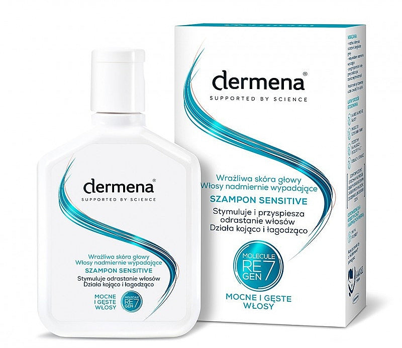 Shampoo per cuoio capelluto sensibile Dermena Hair Care Sensitive Shampoo 200 ml