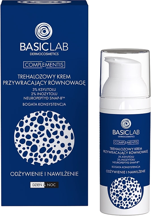BasicLab Dermocosmetics Complementis Crema idratante equilibratrice 50 ml — Crema viso