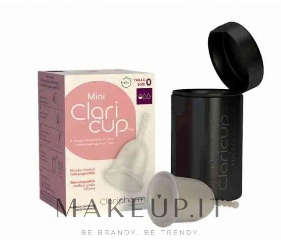 Coppetta mestruale, misura 0 Claripharm Claricup Menstrual Cup