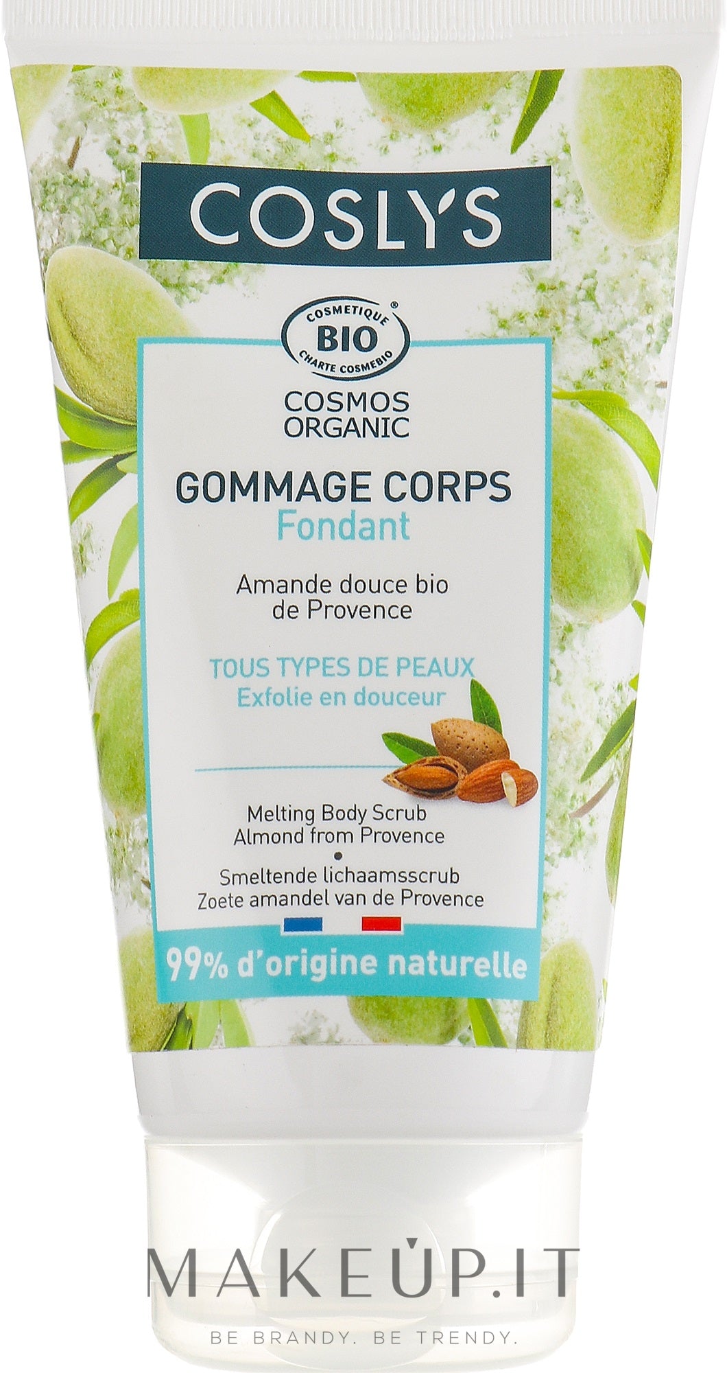 Scrub corpo alle mandorle Coslys Melting Body Scrub 150 ml
