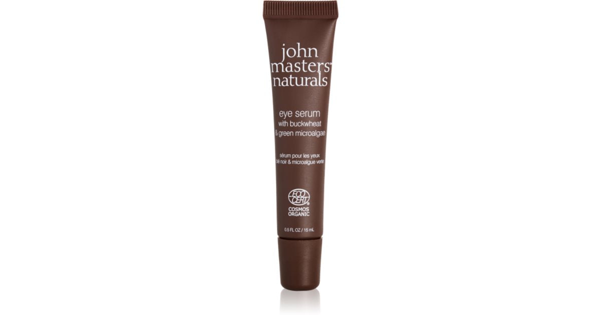 Ser de ochi cu hrișcă și microalge verzi John Masters Organics 15 ml