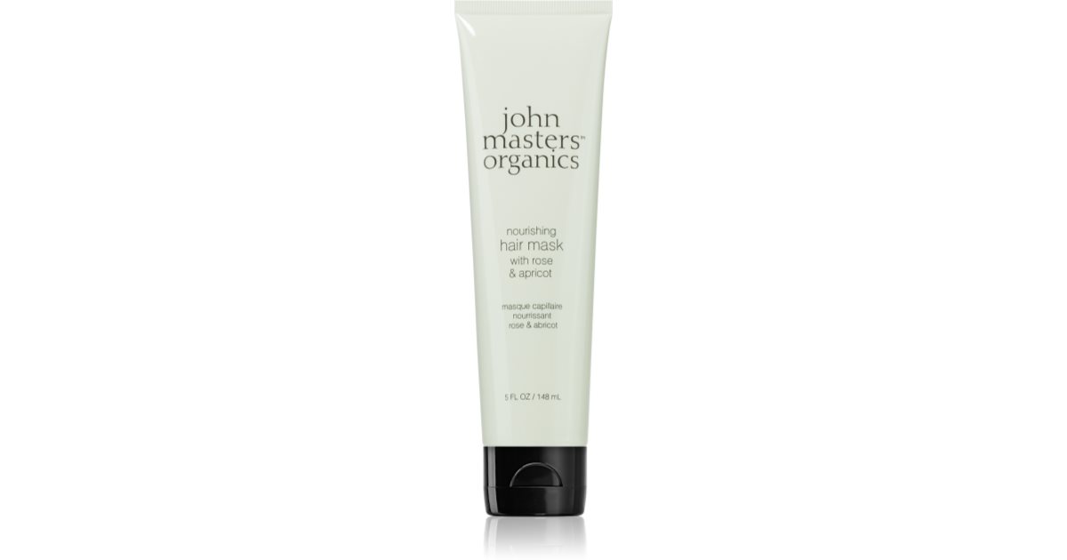 John Masters Organics Maska do włosów z różą i morelą 148ml