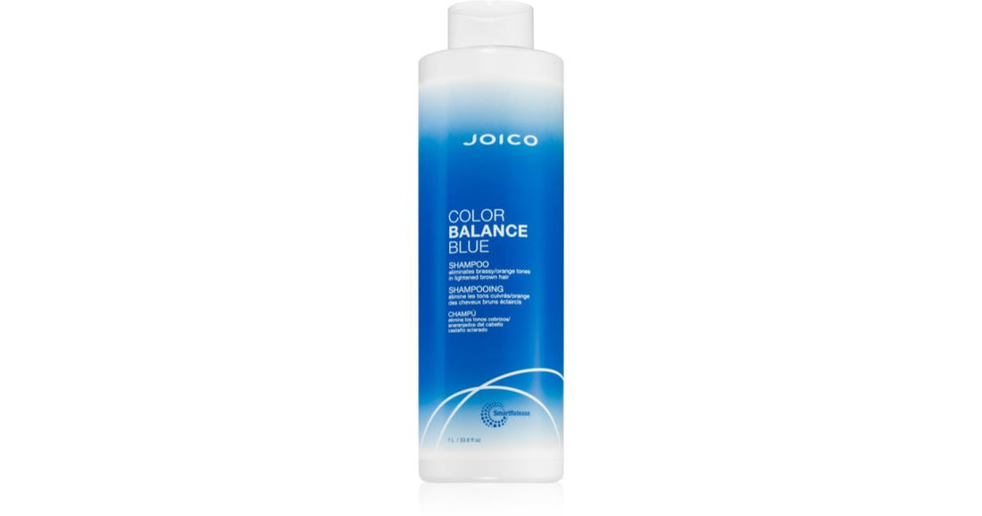 Joico Color Balance Blue shampooing hydratant pour cheveux méchés 1000 ml