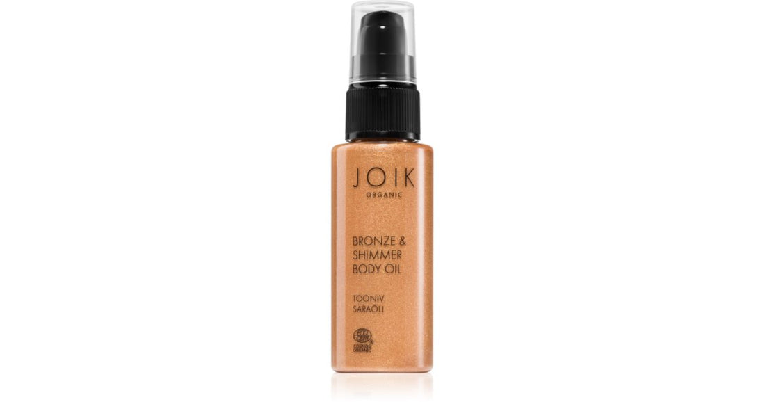 JOIK Organic 브론즈 &amp; 쉬머 오일 50 ml