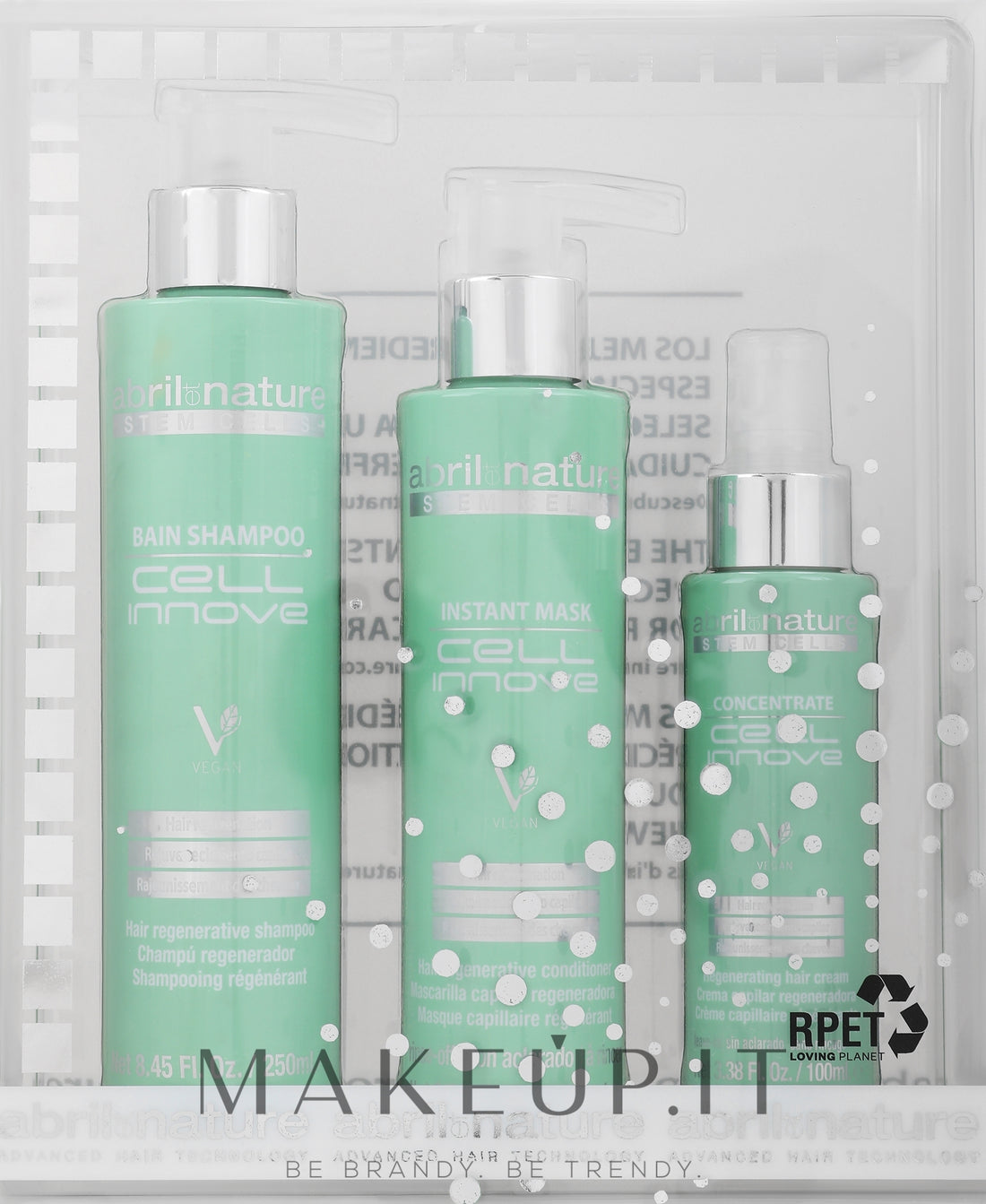 Set Abril Et Nature Cell innove (Shampoo/250ml + Mask/200ml + Serum/100ml)