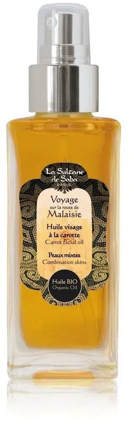Olio viso La Sultane de Saba Jasmine and Tropical Flower Carrot Facial Oil 50 ml