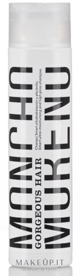 Shampoo idratante per capelli colorati, secchi e danneggiati Moncho Moreno Gorgeous Hair Shampoo 250 ml