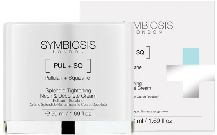 Crema para el cuello y escote Crema Splendida Rassodante para Cuello y Décolleté Symbiosis [Pullulan + Escualano] 50 ml