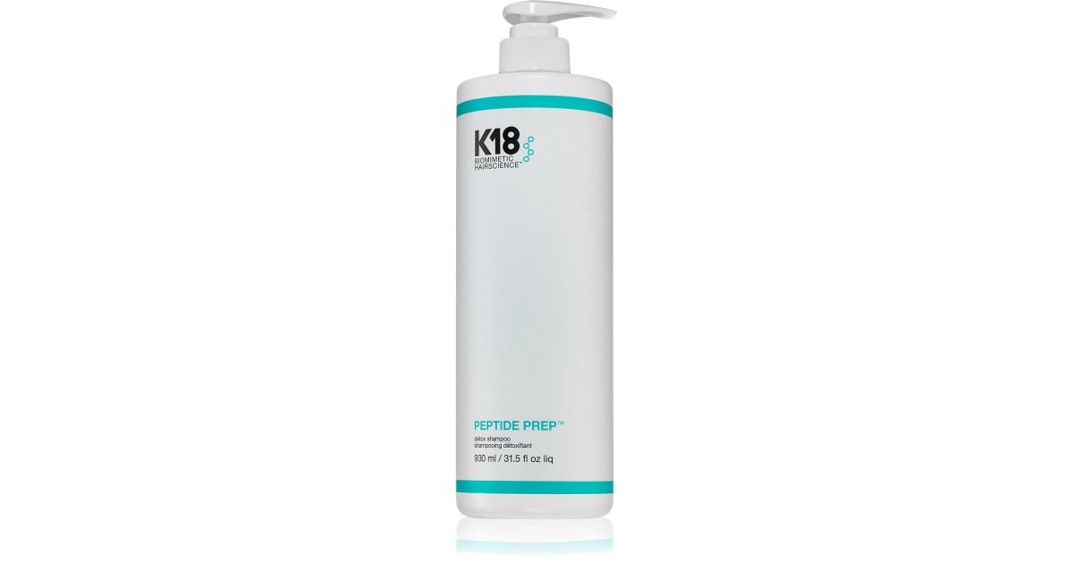 K18 Peptide Prep champú limpiador desintoxicante 930 ml