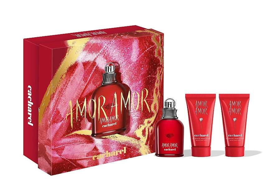 Cacharel Amor Set (edt/50ml + b/lot/2x50ml)