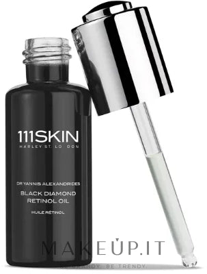 Olio viso texturizzante ringiovanente 111Skin Celestial Black Diamond Retinol Oil 30 ml