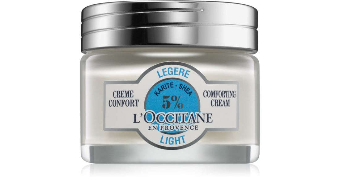 L’Occitane Karité Comforting crema delicata viso con burro di karité 50 ml