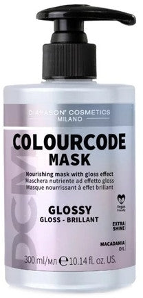 Maschera per mantenere il colore e la lucentezza dei capelli DCM Diapason Colourcode Mask Glossy 300 ml