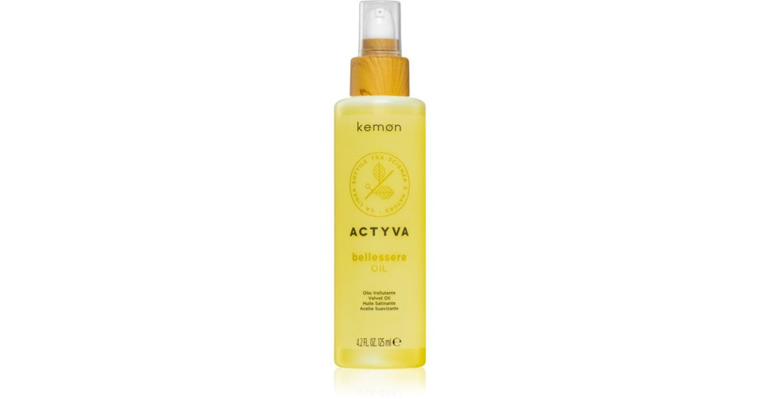 Kemon Actyva Bellessere 너리싱 헤어 오일 125 ml