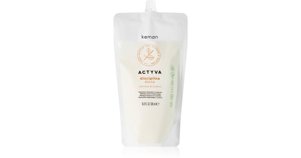 Kemon Discipline Actyva maschera pour cheveux 500 ml