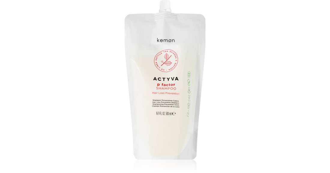 Kemon Actyva P Factor anti-hårtab shampoo 500 ml