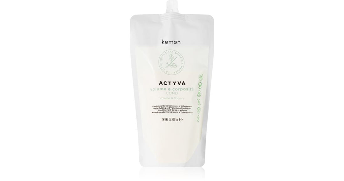 Kemon Actyva Volume and Body conditioner til hårvolumen 500 ml