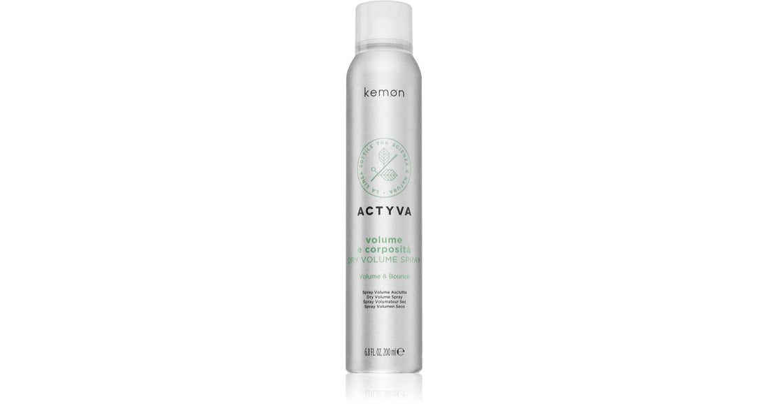 Kemon Actyva Volume and Body sprej pro objem od kořínků vlasů 200 ml